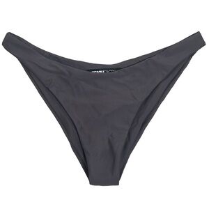 Beach Riot Gray Bikini Bottom NWT